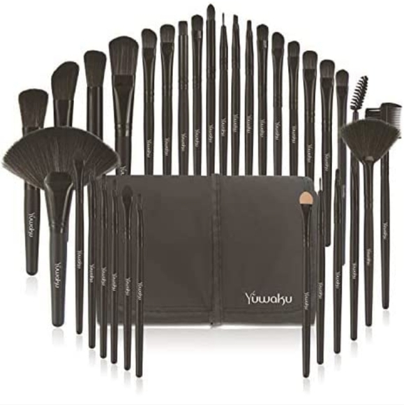 Yuwaku Makeup Brushes Set 32 Pieces - Picture 1 of 3